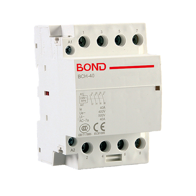 Contator CA modular autom&aacute;tico BCH-40 4P 40A
