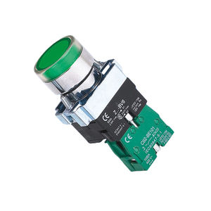 Interruptor de bot&atilde;o XB2-BW com indicador LED