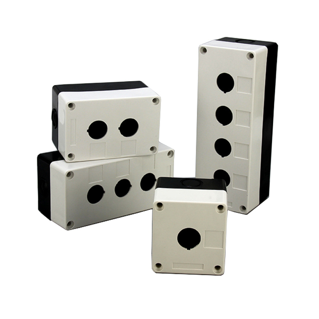 Caja de control vac&iacute;a para interruptor de bot&oacute;n XB2