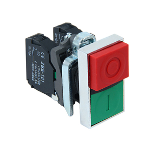 Interruptor de bot&atilde;o de cabe&ccedil;a dupla XB4-BL8325